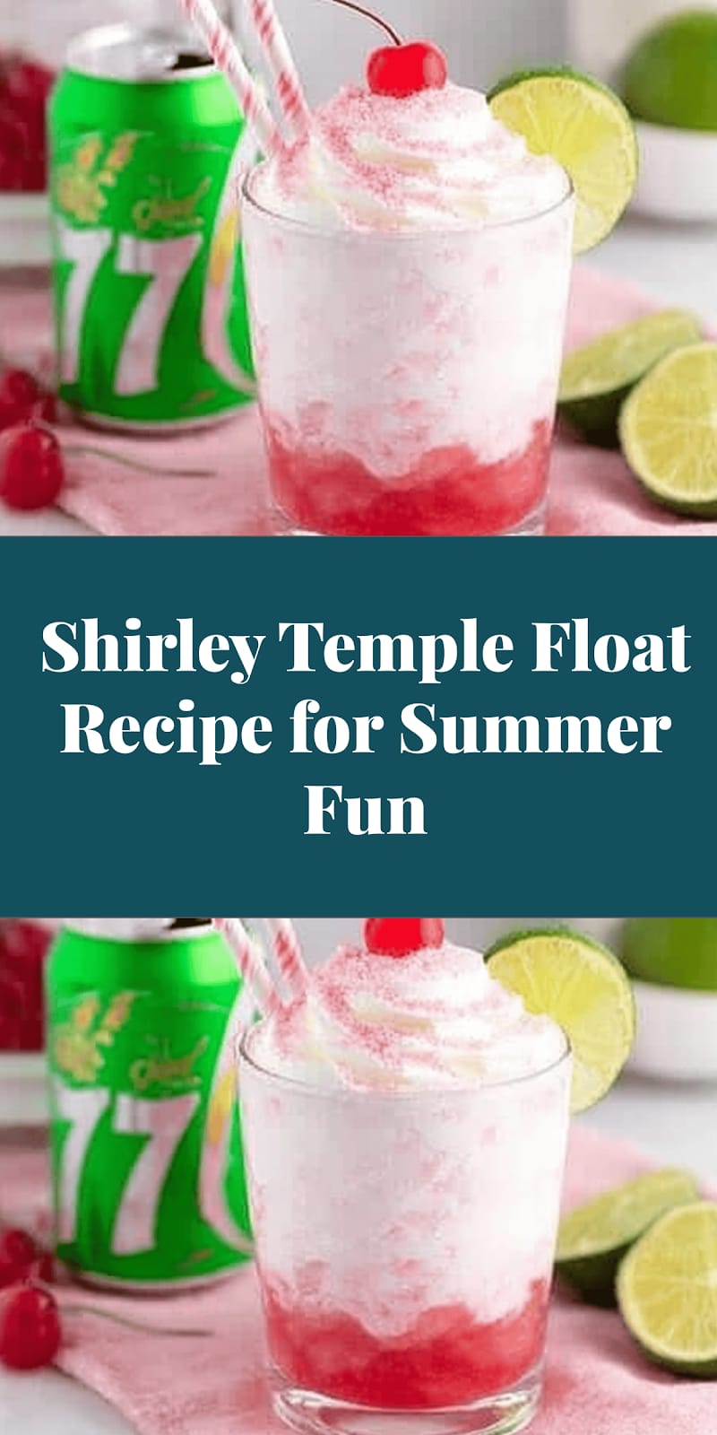 Shirley Temple Float Recipe for Summer Fun