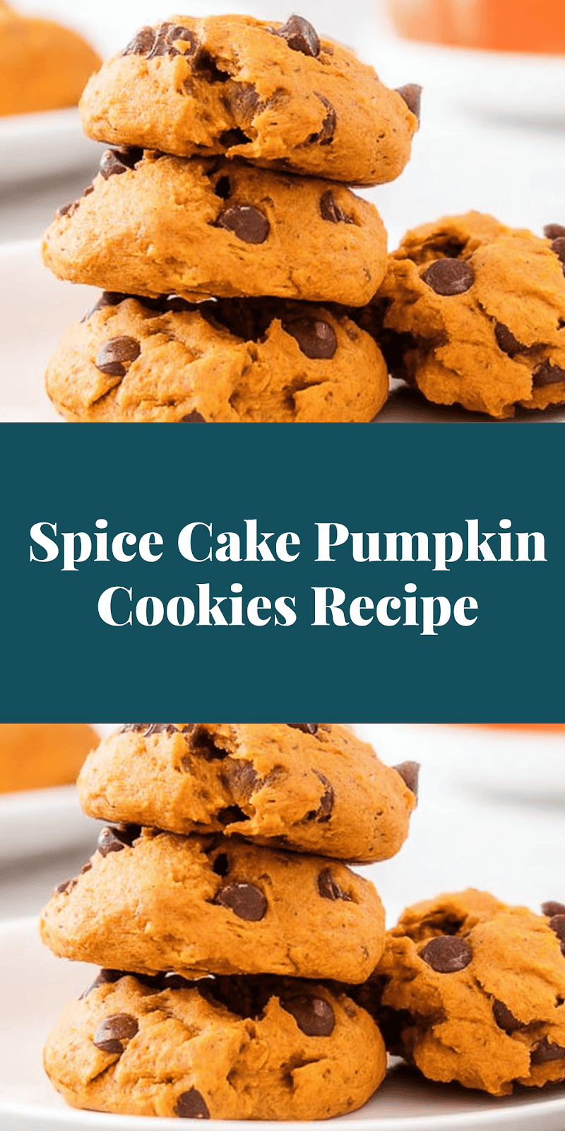 Spice Cake Pumpkin Cookies Recipe