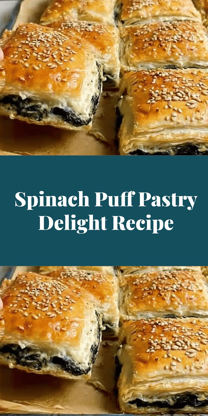 Spinach Puff Pastry Delight Recipe