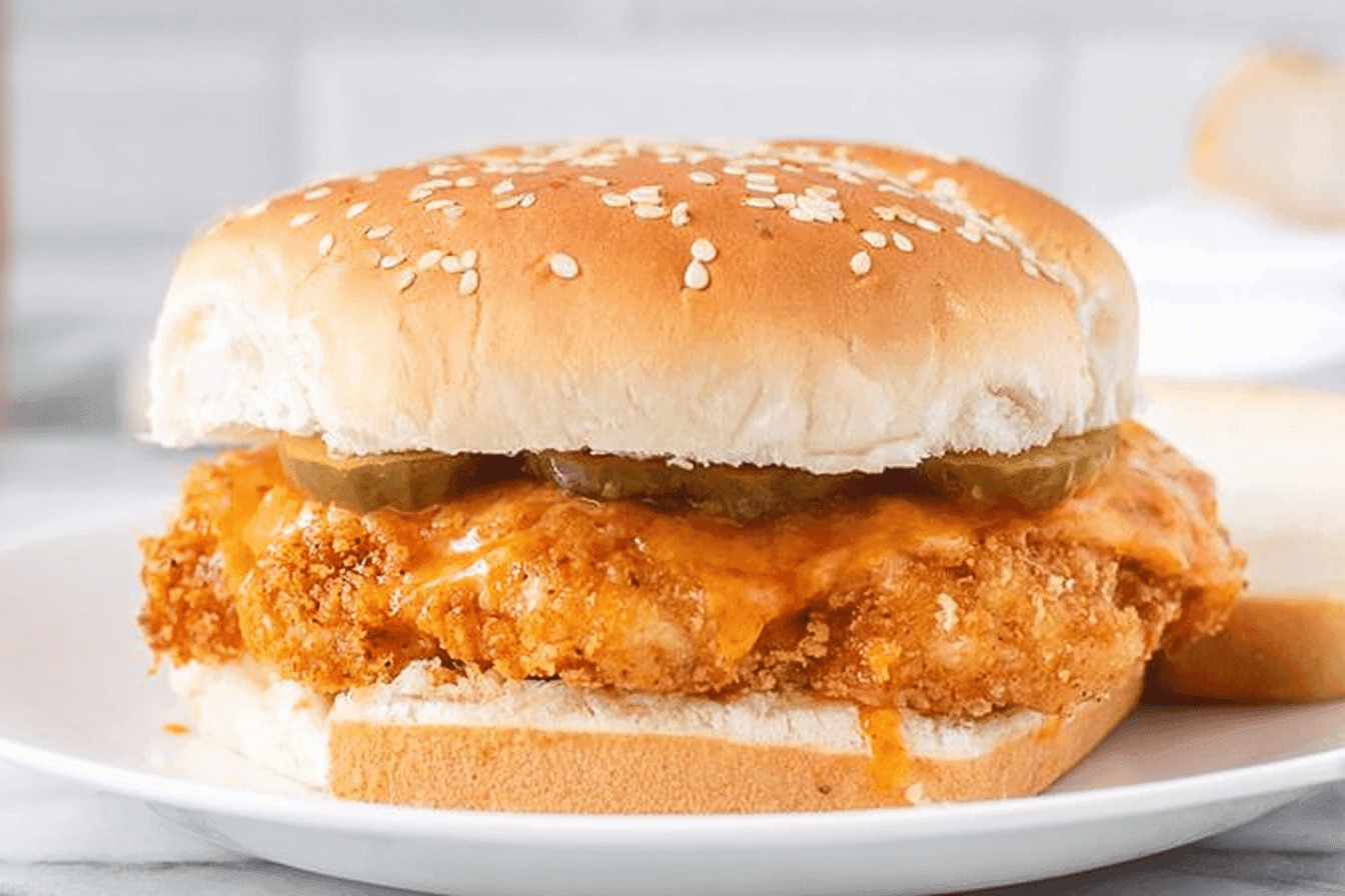 Air Fryer Buffalo Chicken Sandwich Recipe