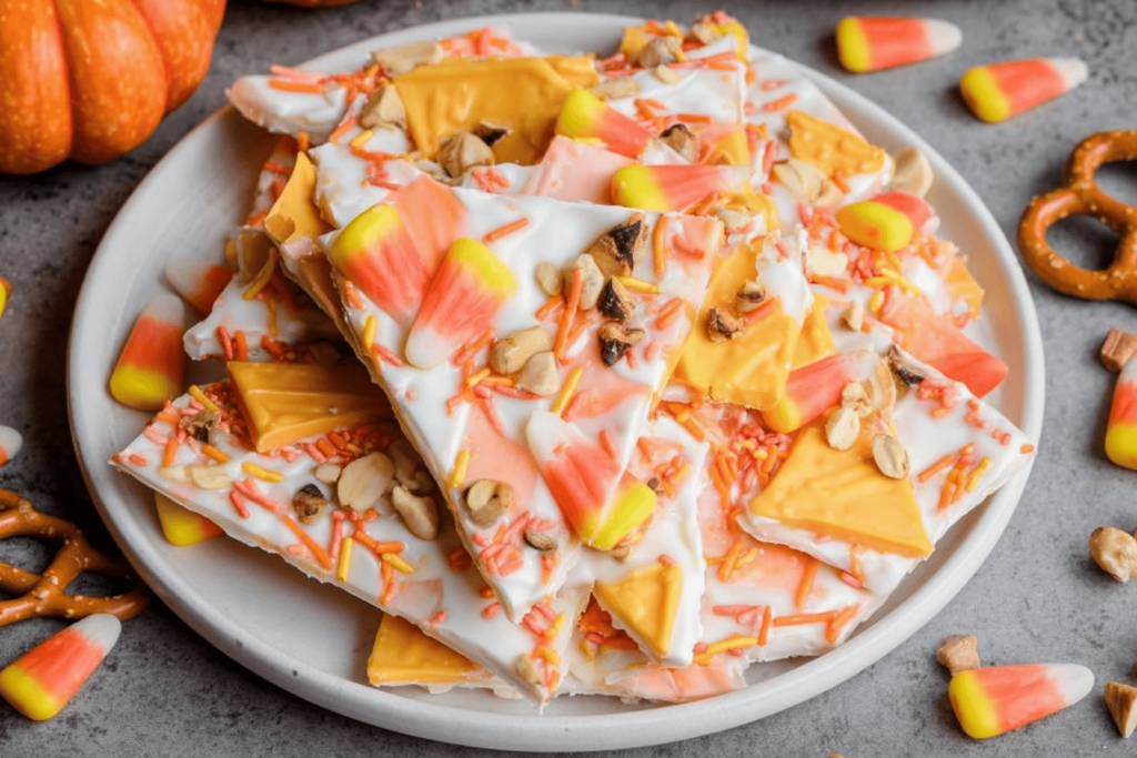 Candy Corn Bark Recipe for Festive Treats