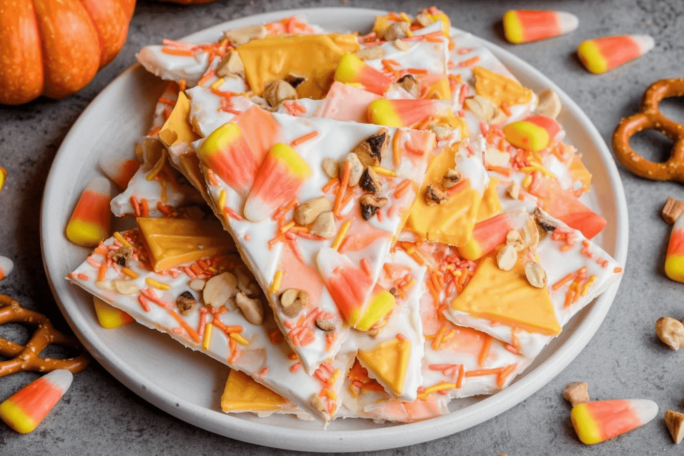 Candy Corn Bark Recipe for Festive Treats