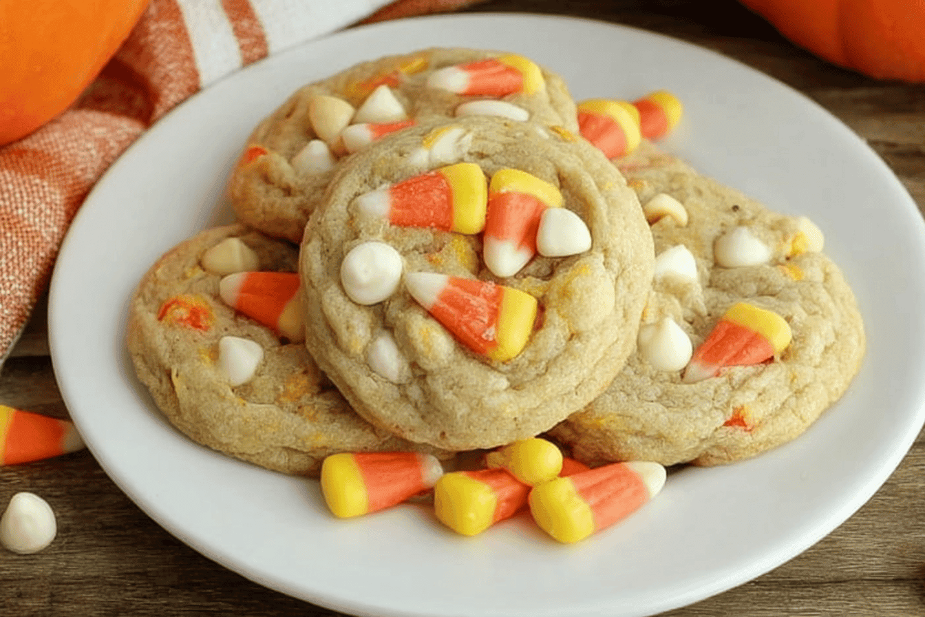 Candy Corn Cookies Recipe for Fall Treats