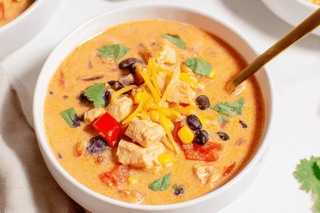 Chicken Enchilada Soup Easy Recipe