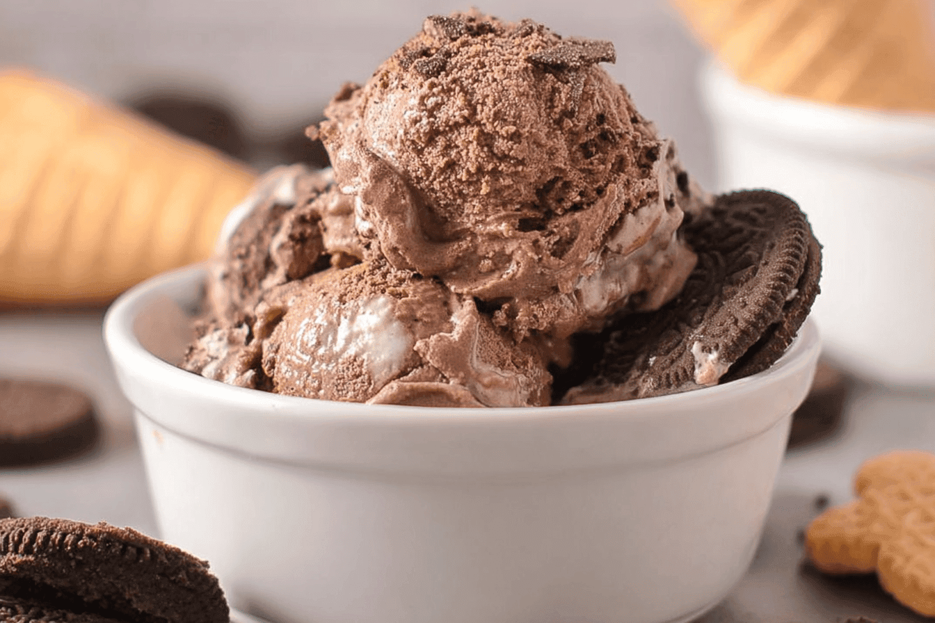 Chocolate Thin Mint Ice Cream Recipe