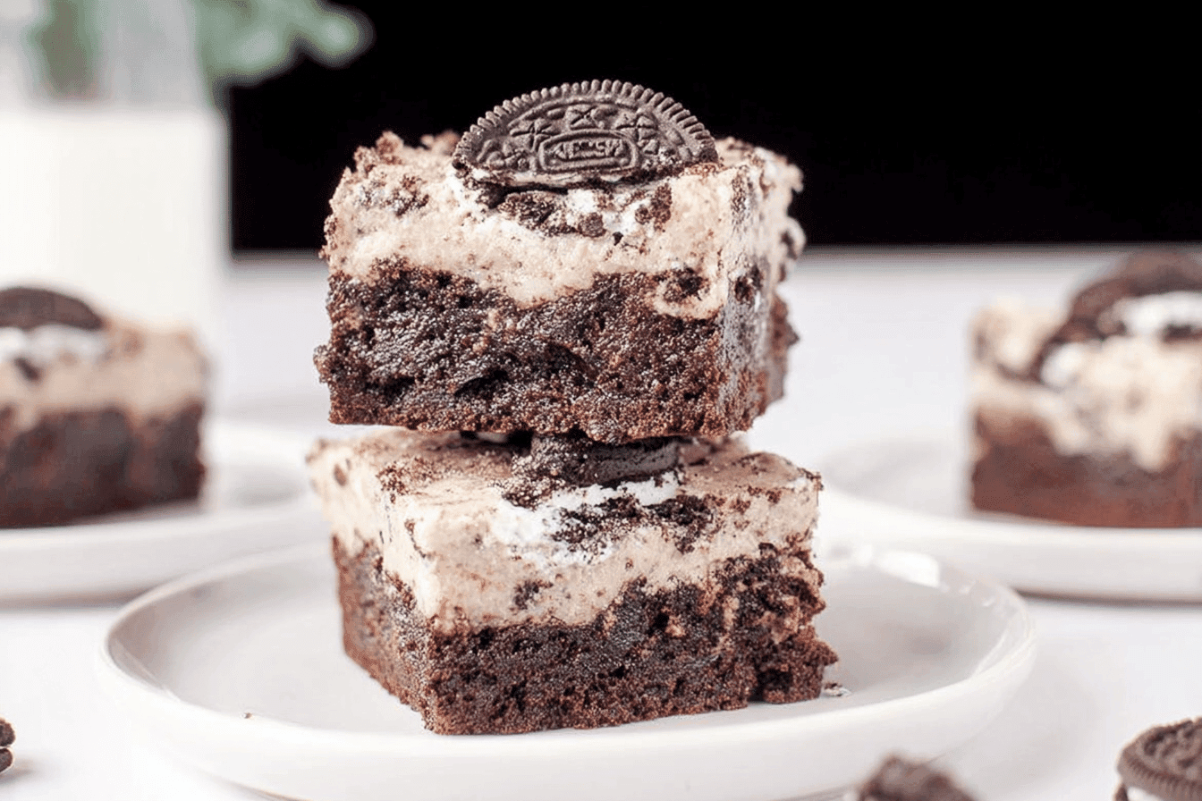 Cookies and Cream Brownies Recipe Delight