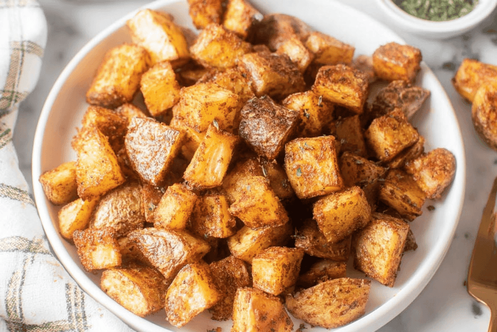 Crispy Air Fryer Breakfast Potatoes Recipe