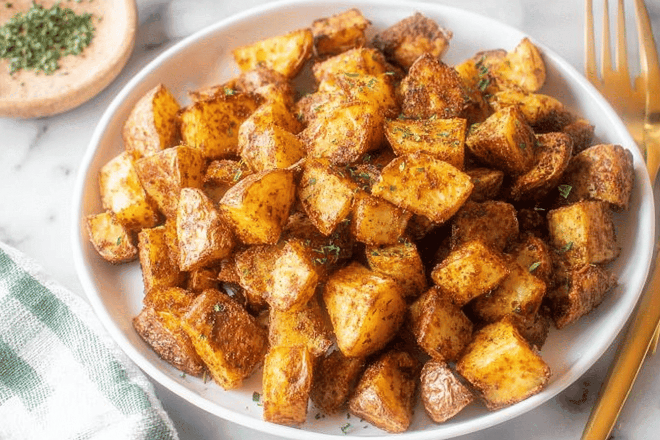 Crispy Air Fryer Breakfast Potatoes Recipe