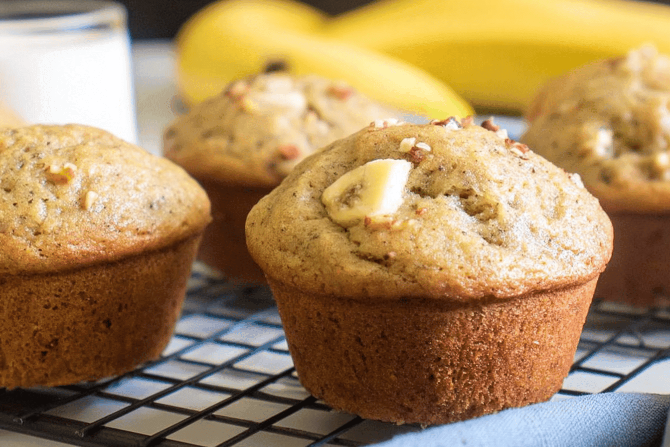 Delicious Banana Bread Muffins Recipe