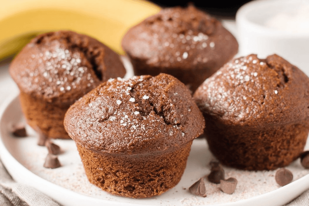 Delicious Chocolate Banana Muffins Recipe