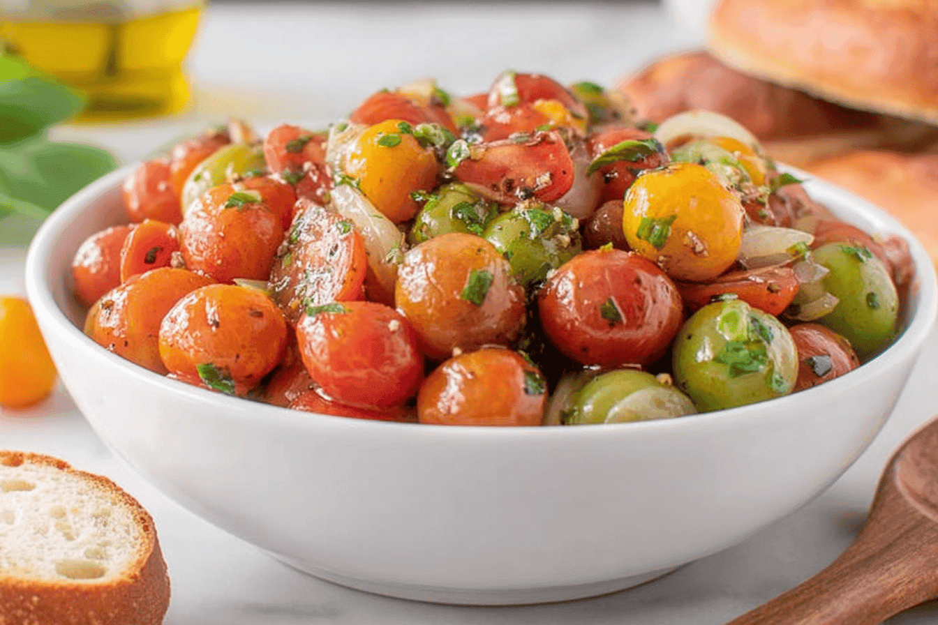 Delicious Marinated Cherry Tomato Recipe