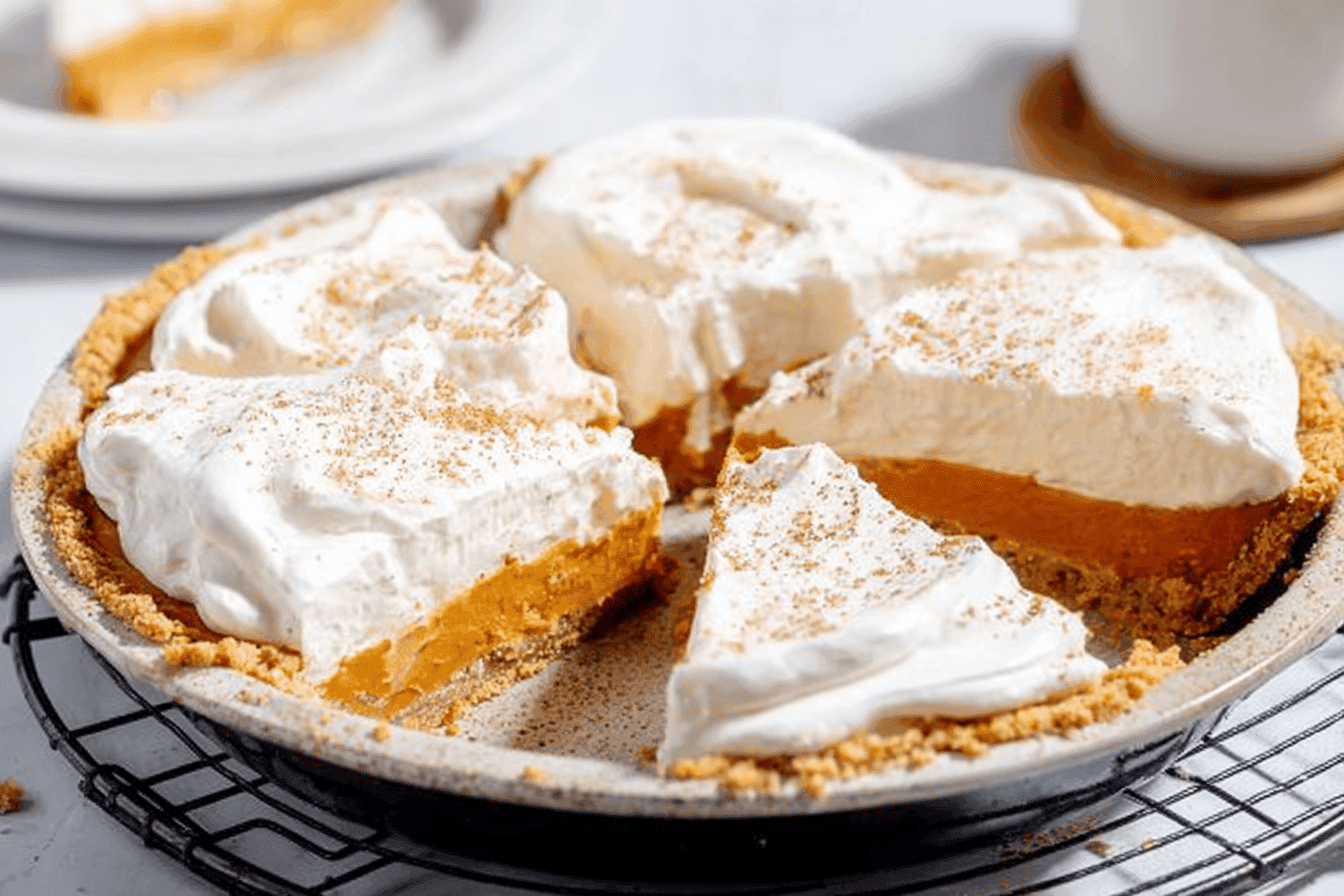 Delicious Pumpkin Cream Pie Recipe