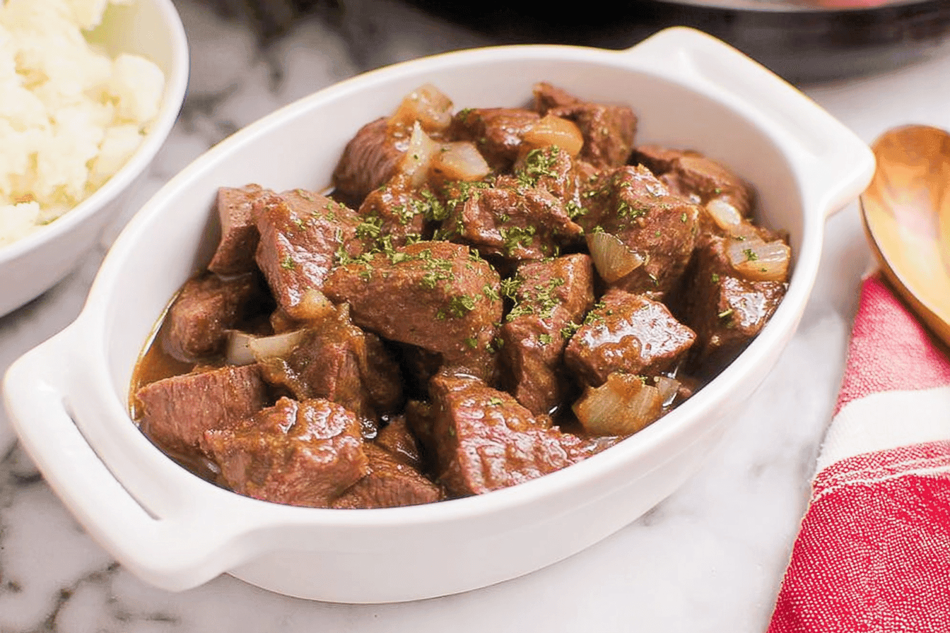 Delicious Slow Cooker Beef Tips Recipe