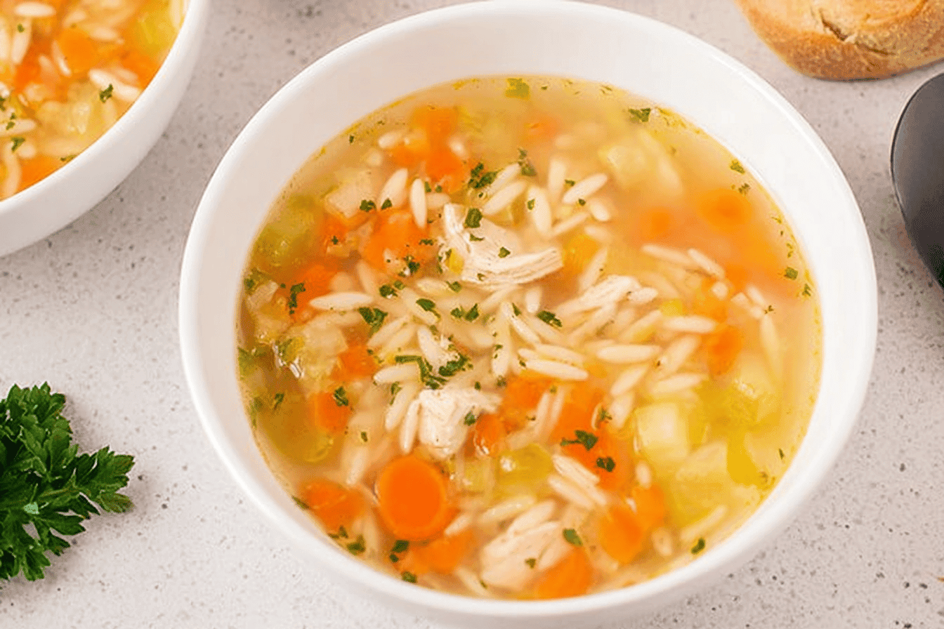 Delicious Turkey Orzo Soup Recipe