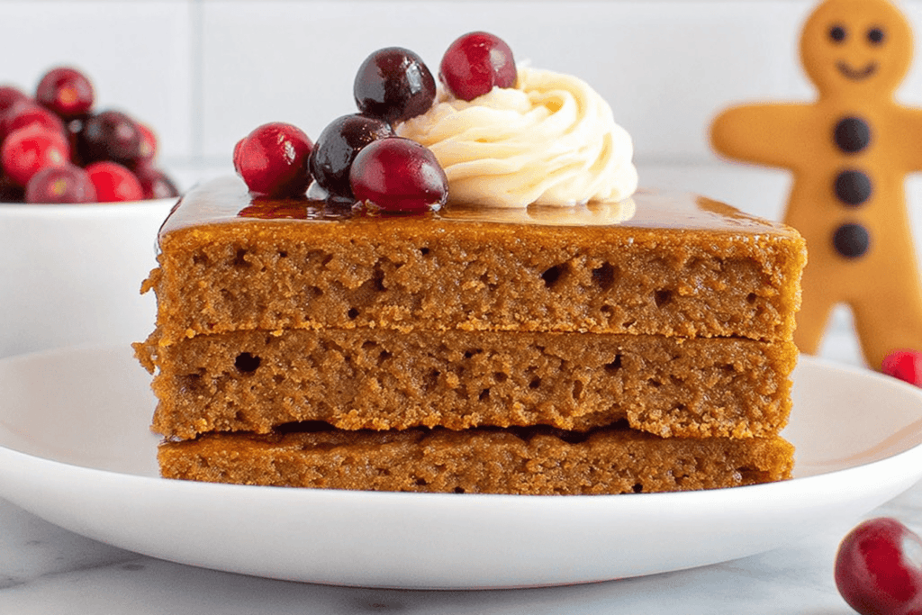 Gingerbread Sheet Pan Pancakes Recipe