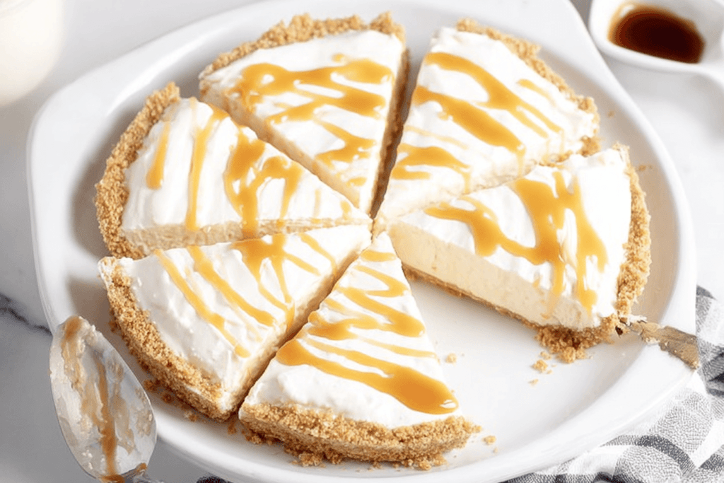 No-Bake Caramel Pie Recipe Delight