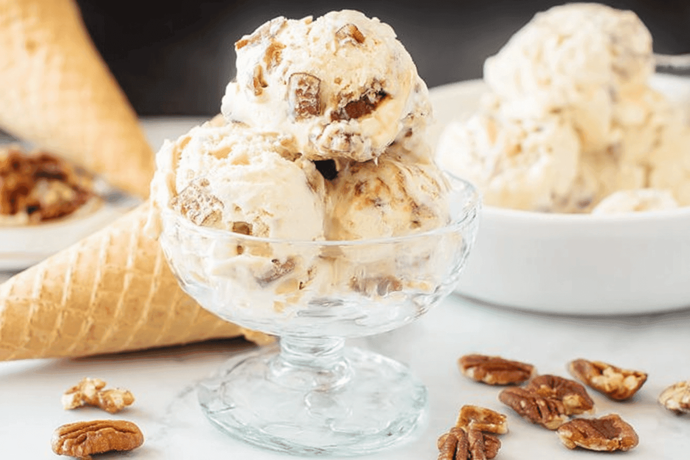 No-Churn Pecan Pie Ice Cream Recipe