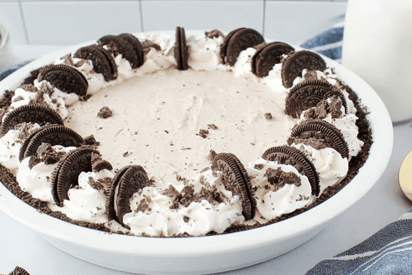 Oreo Cream Pie Recipe for Easy Dessert