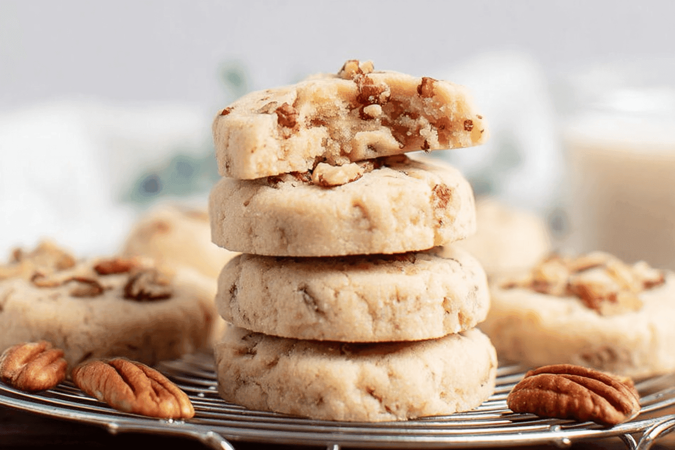 Pecan Shortbread Cookies Recipe Delight