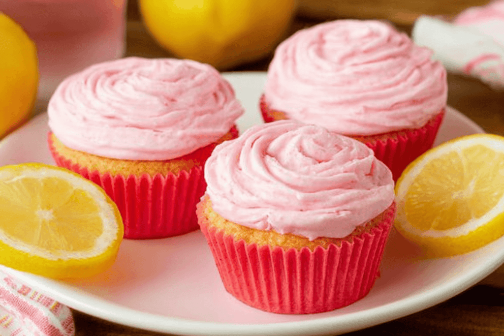 Pink Lemonade Cupcakes Recipe Delight