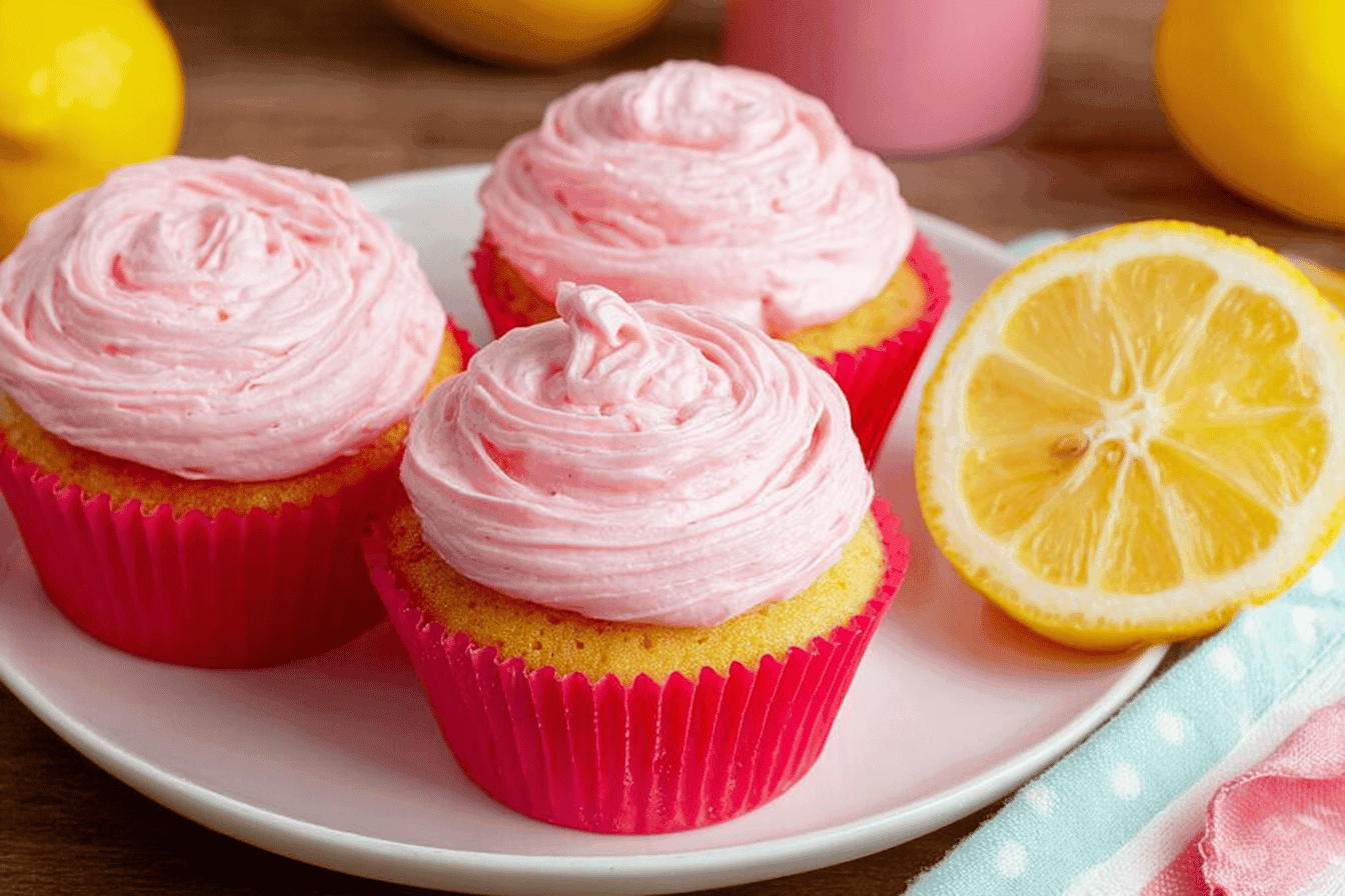 Pink Lemonade Cupcakes Recipe for Summer Fun
