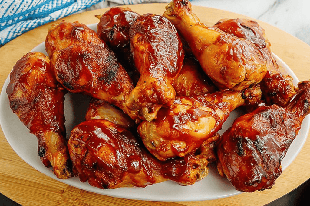 Slow Cooker BBQ Chicken Drumsticks Recipe