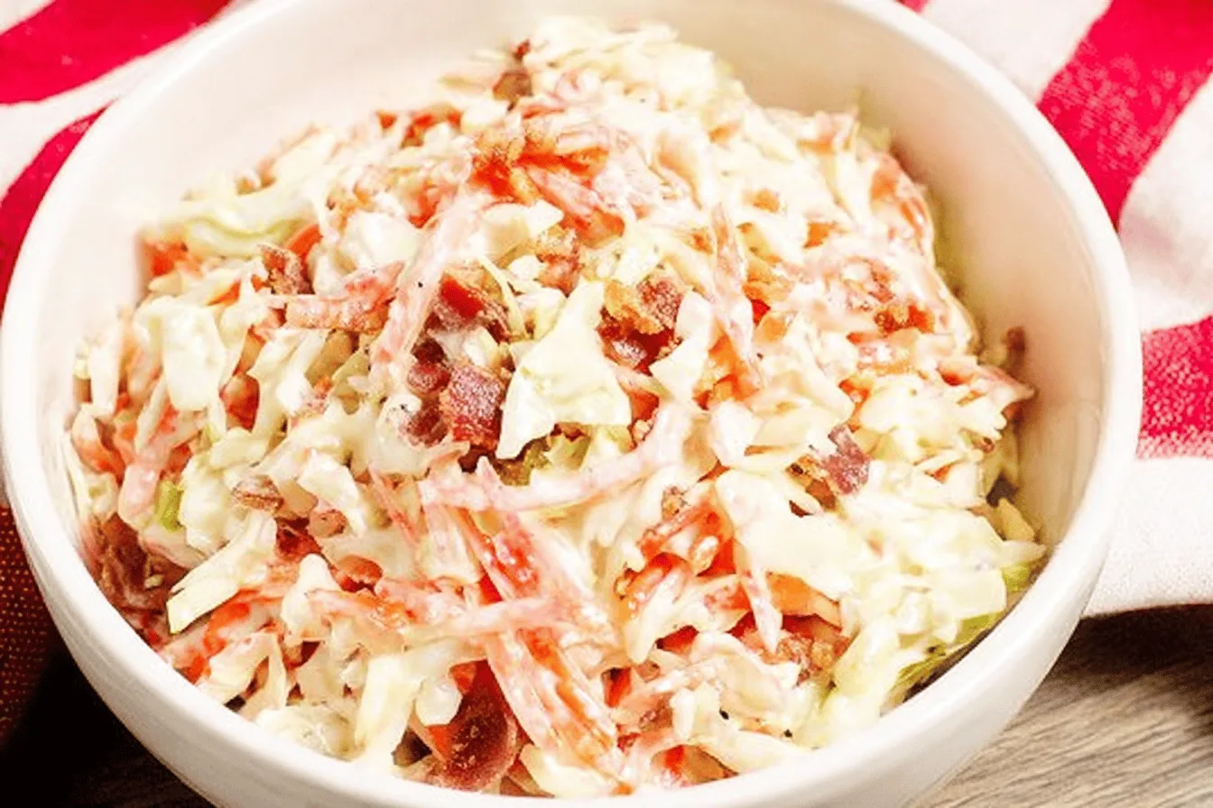 Bacon Ranch Coleslaw Recipe Delight