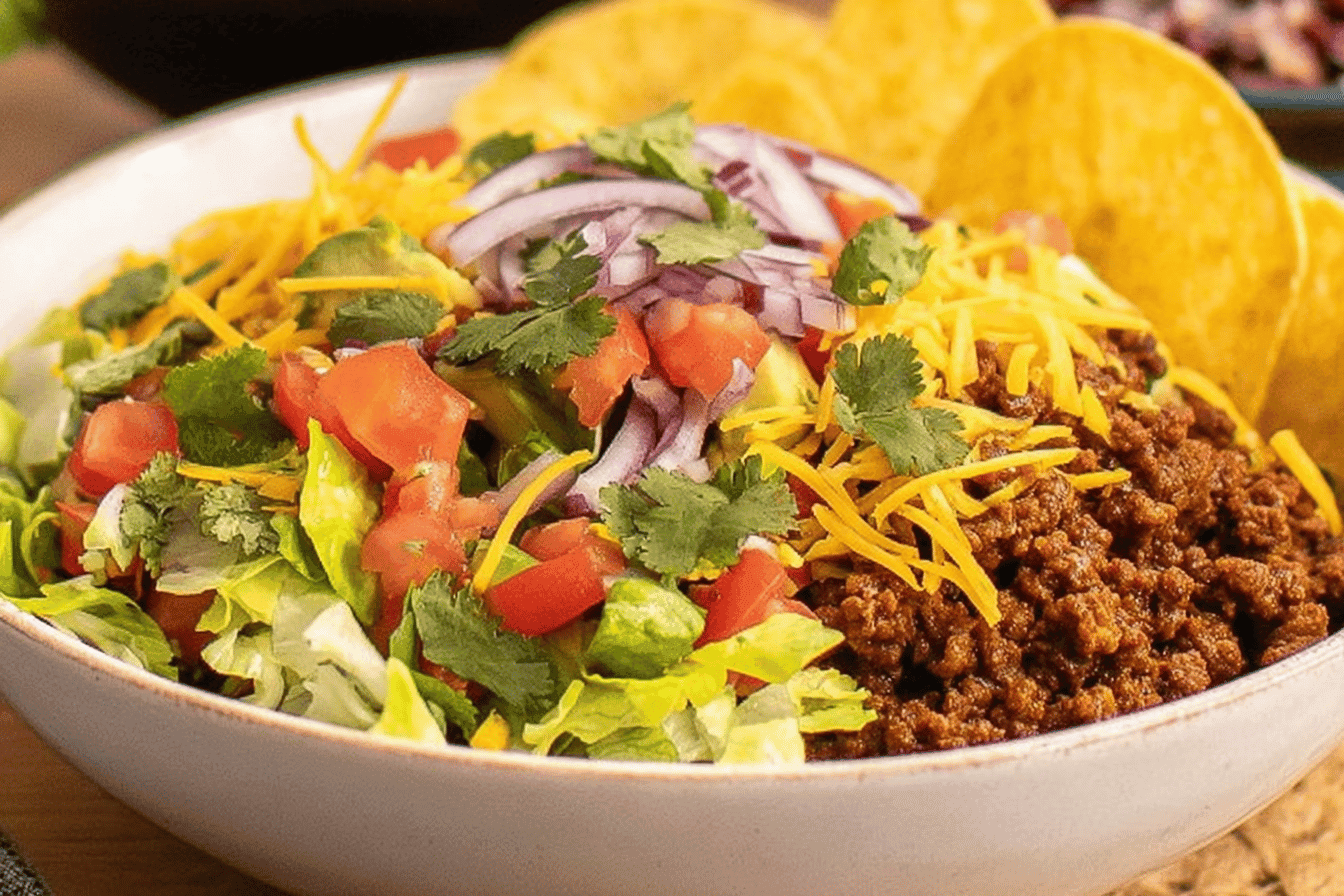 Beef Taco Salad Recipe for Easy Dining