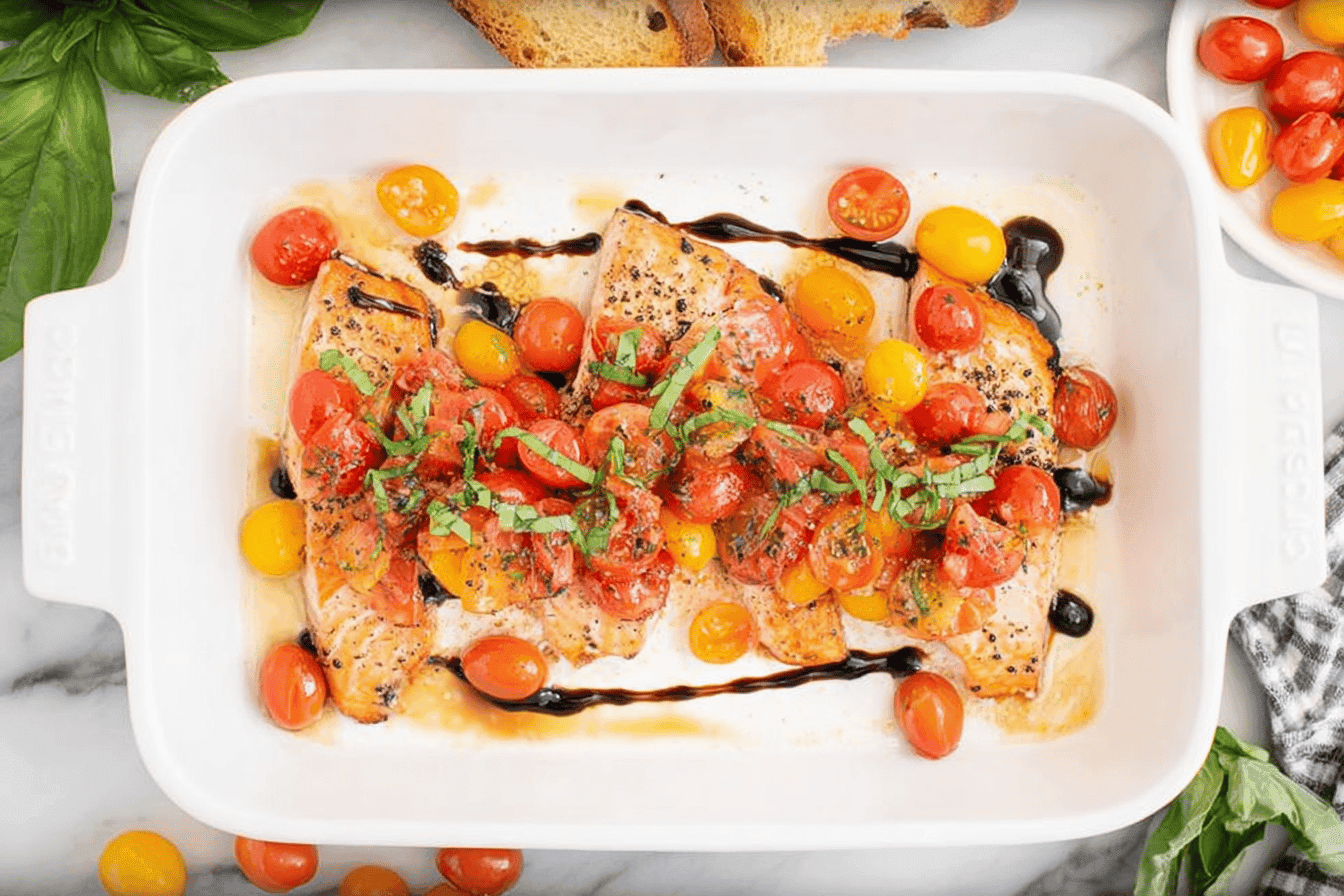 Bruschetta with Salmon Recipe Delight