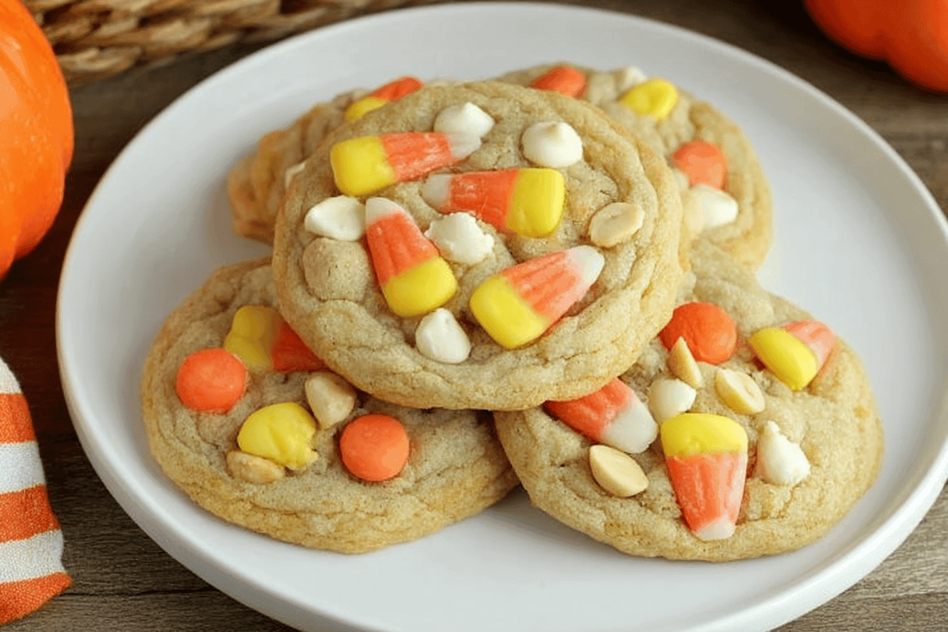 Candy Corn Cookies Recipe for Fall Treats