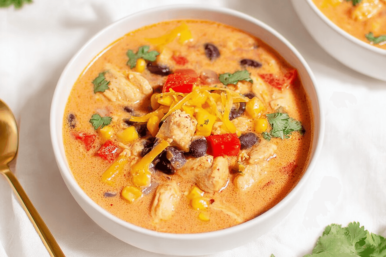 Chicken Enchilada Soup Easy Recipe