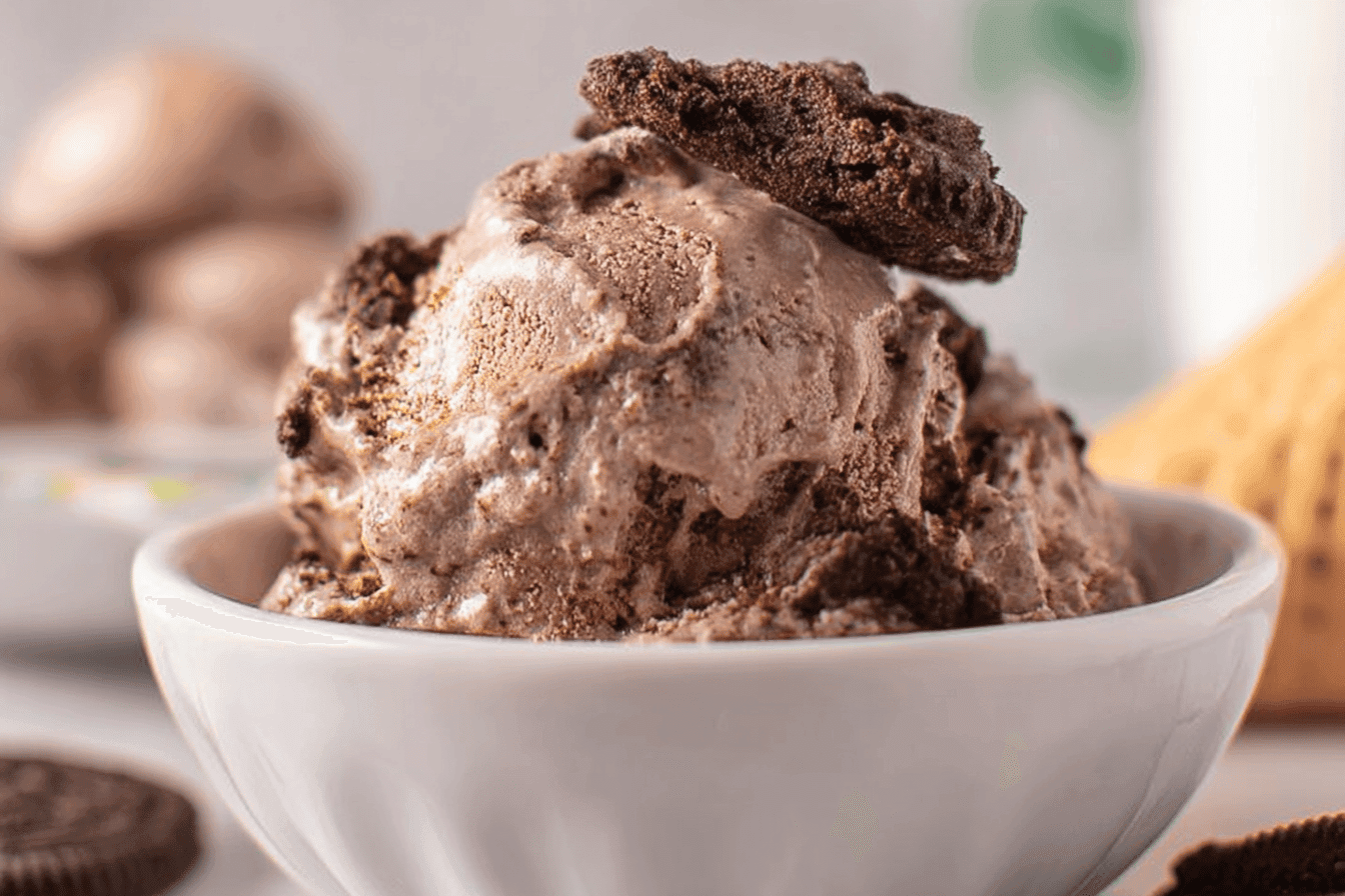 Chocolate Thin Mint Ice Cream Recipe