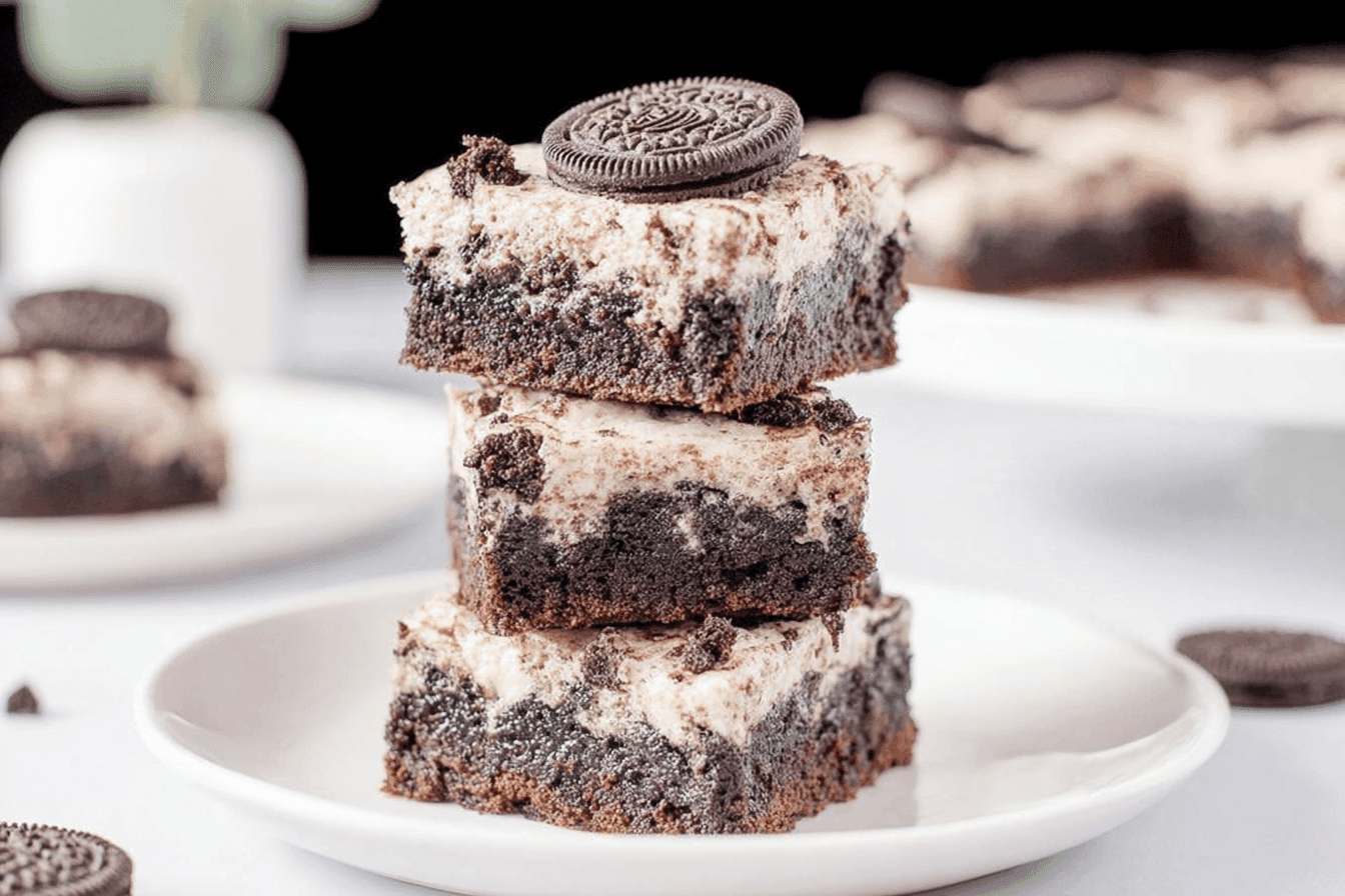 Cookies and Cream Brownies Recipe Delight