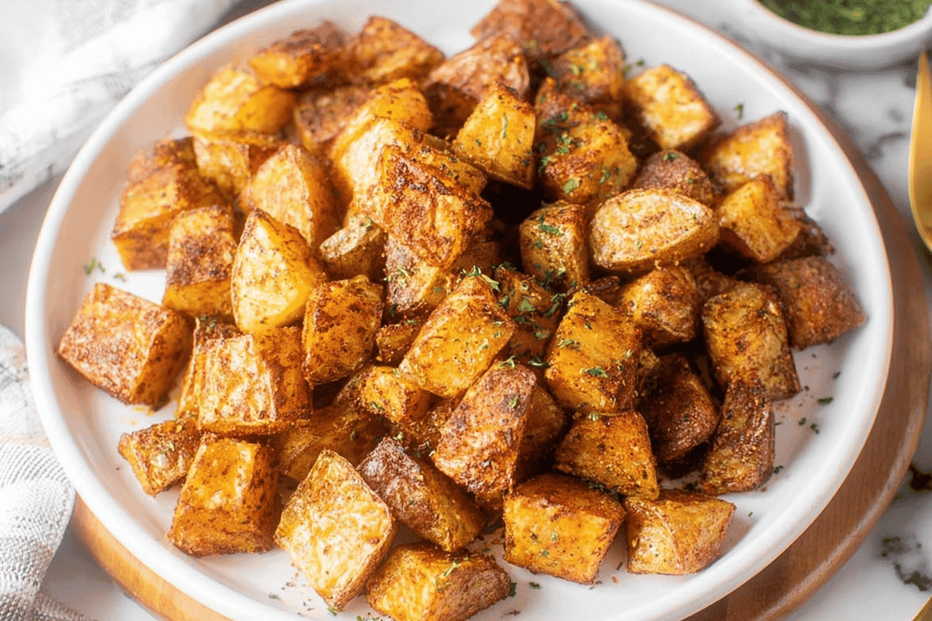 Crispy Air Fryer Breakfast Potatoes Recipe