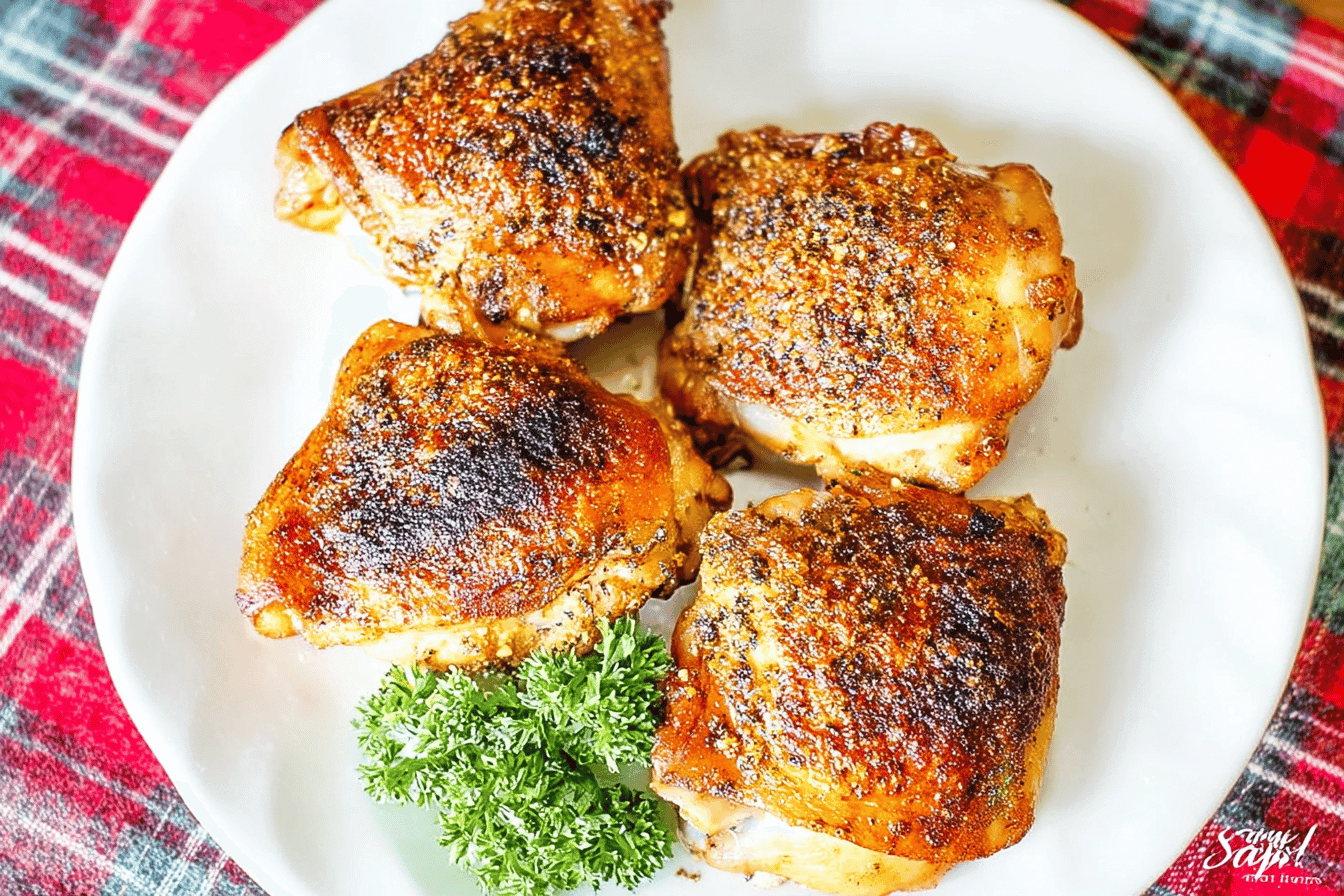 Crispy Air Fryer Chicken Thighs Recipe