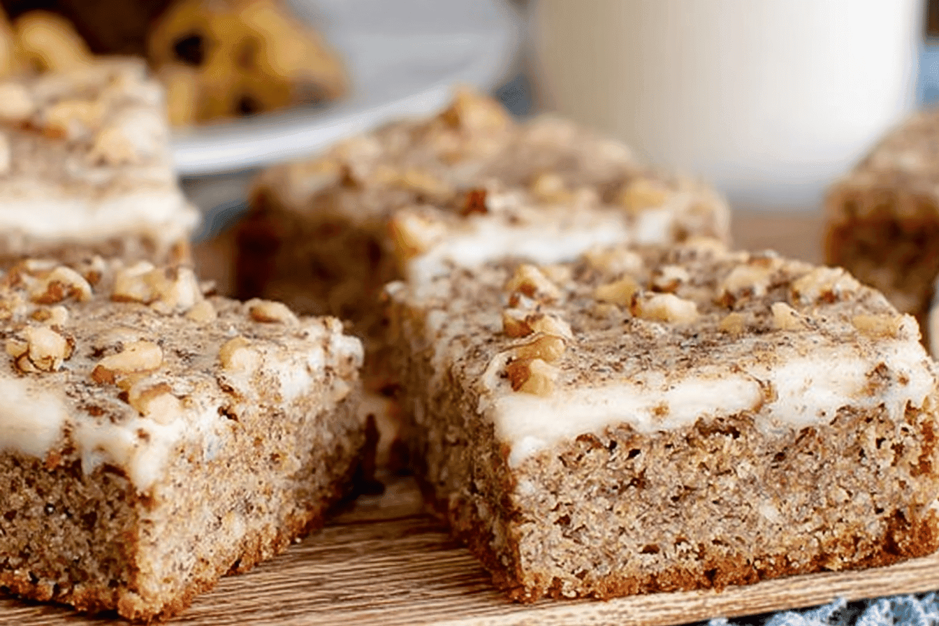 Delicious Banana Nut Bars Recipe
