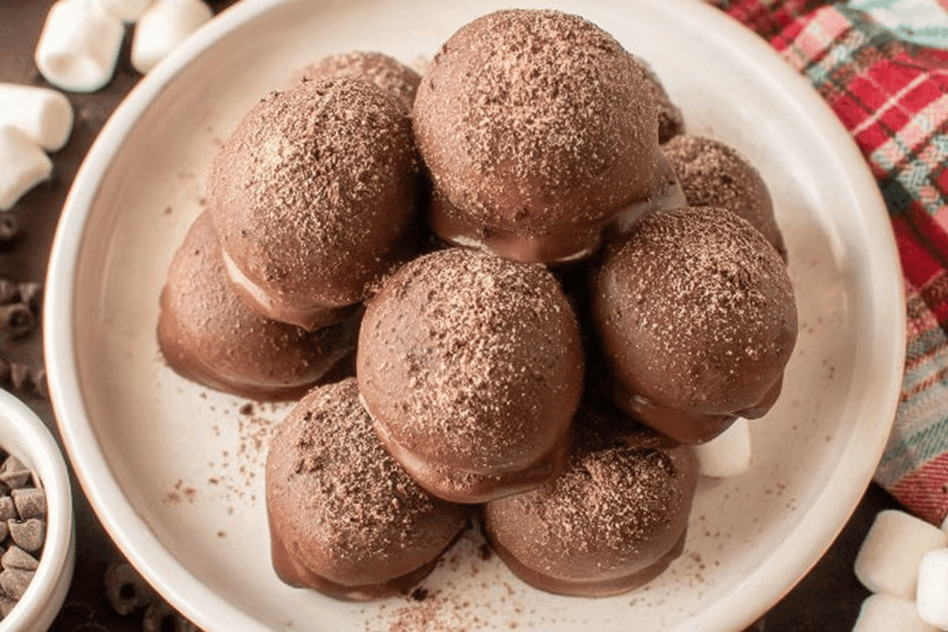 Delicious Hot Chocolate Truffles Recipe