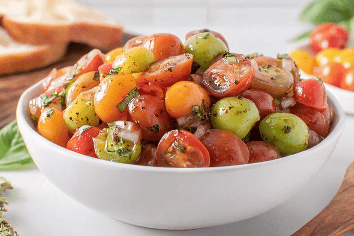 Delicious Marinated Cherry Tomato Recipe