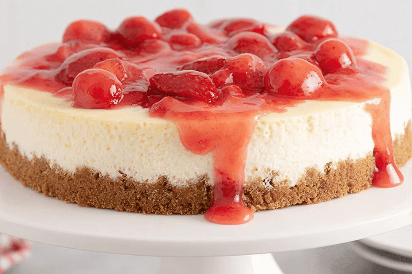Delicious No-Bake Strawberry Cheesecake Recipe