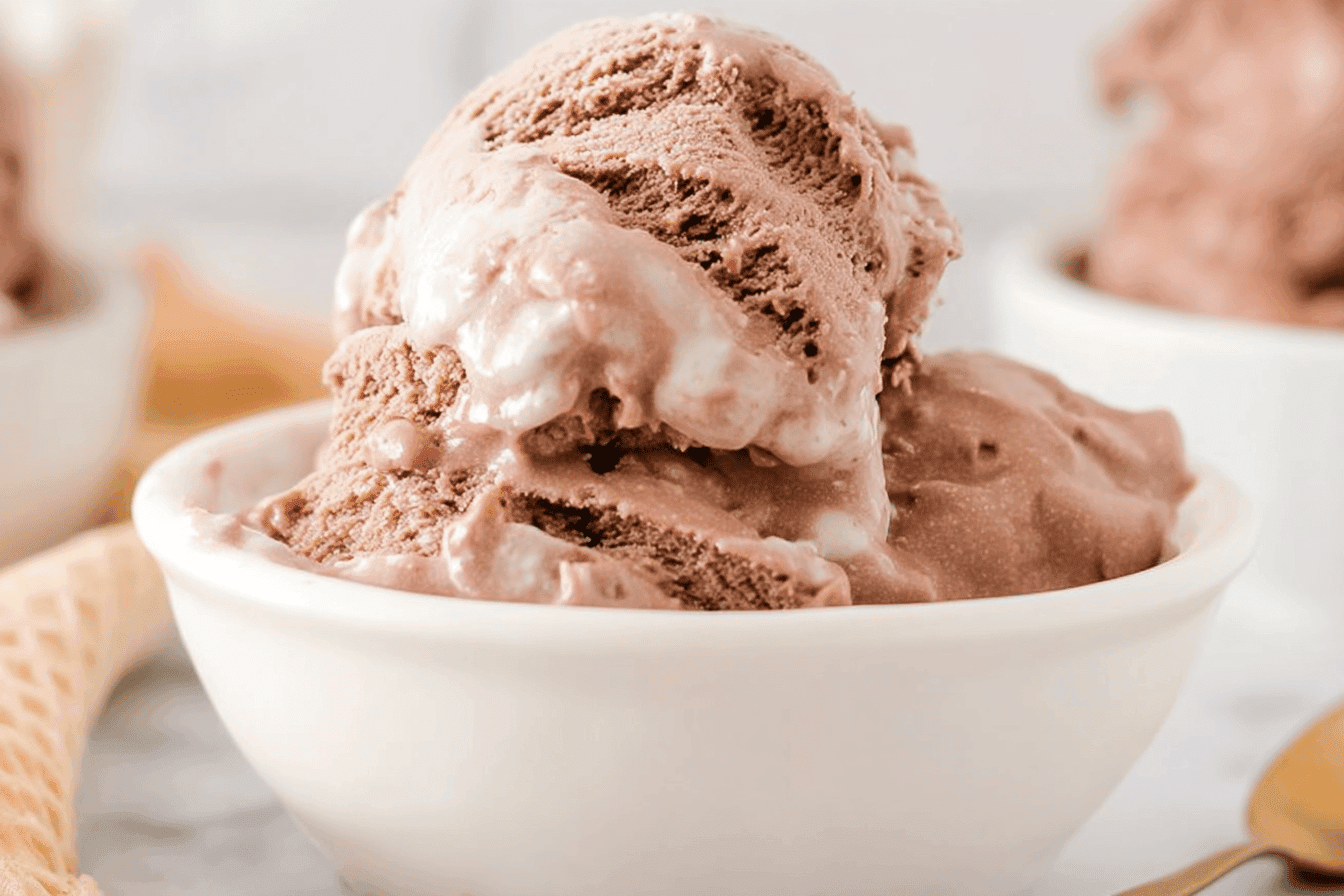Delicious No-Churn Nutella Ice Cream Recipe