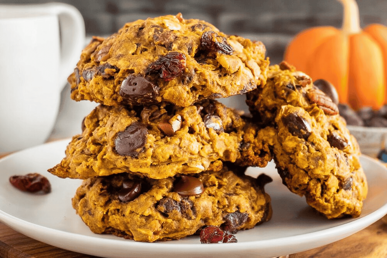 Delicious Pumpkin Breakfast Cookies Recipe