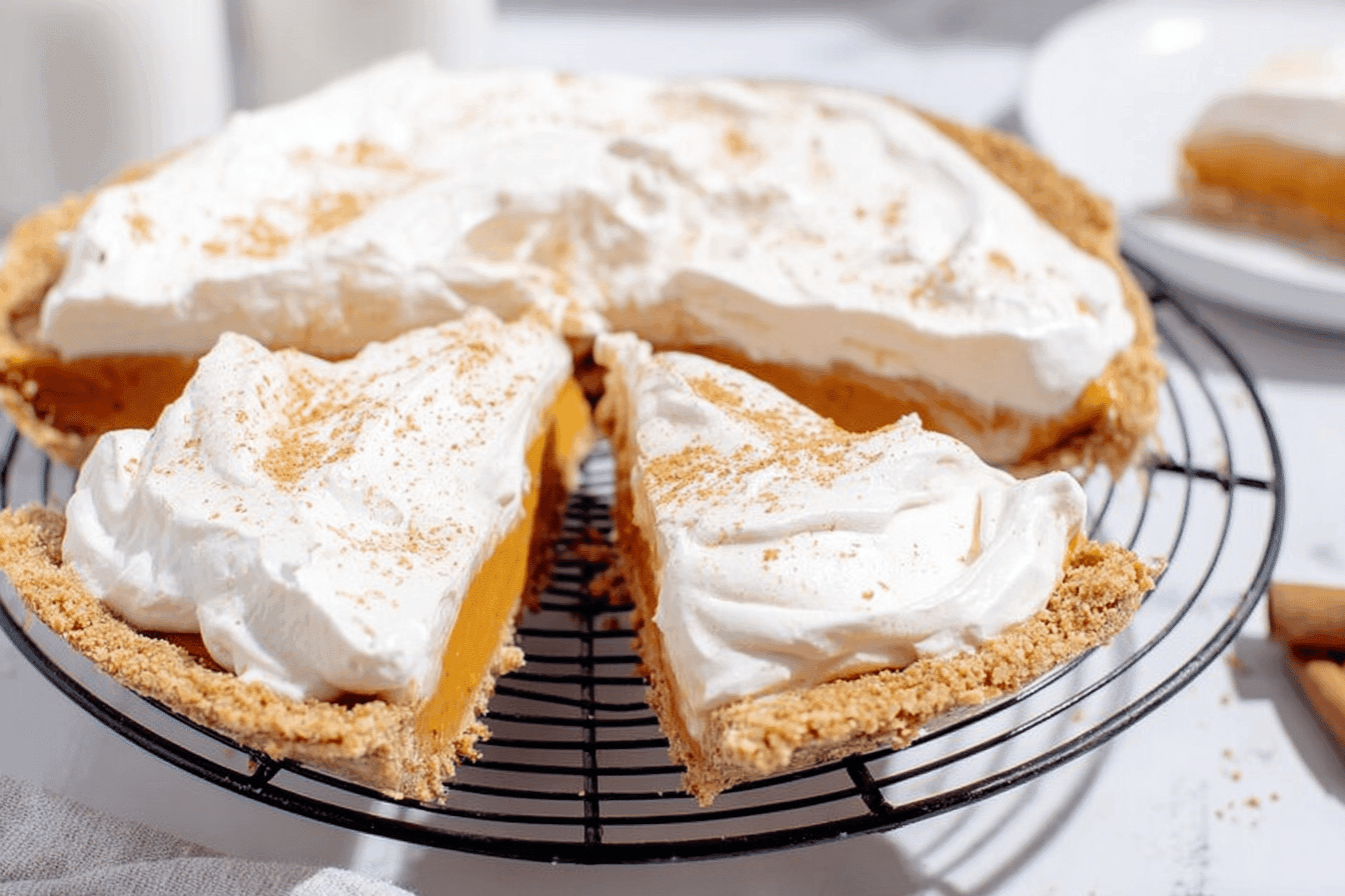 Delicious Pumpkin Cream Pie Recipe