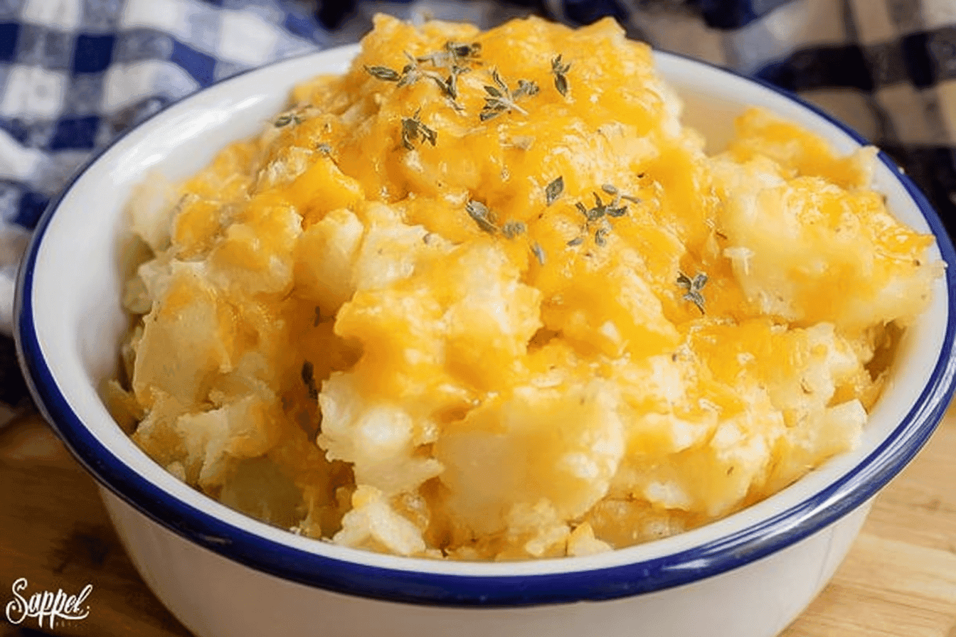 Easy Cheesy Potato Casserole Recipe