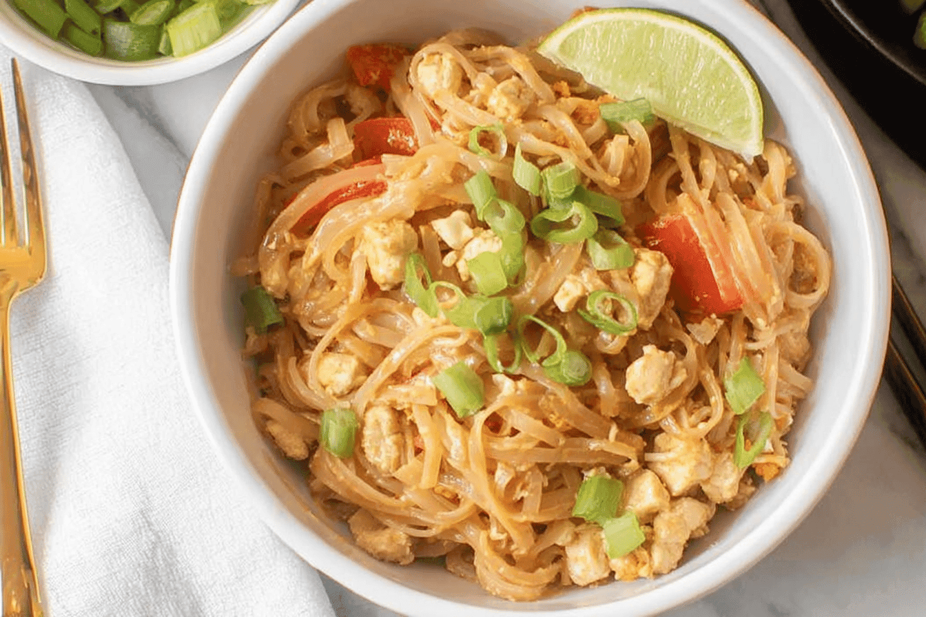 Easy Chicken Pad Thai Recipe