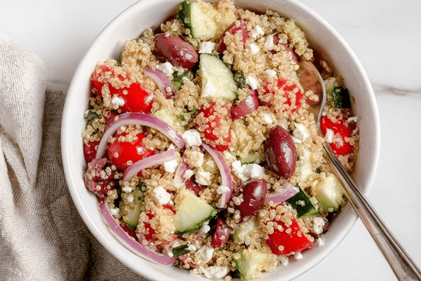 Greek Quinoa Salad Recipe for Healthy Eating