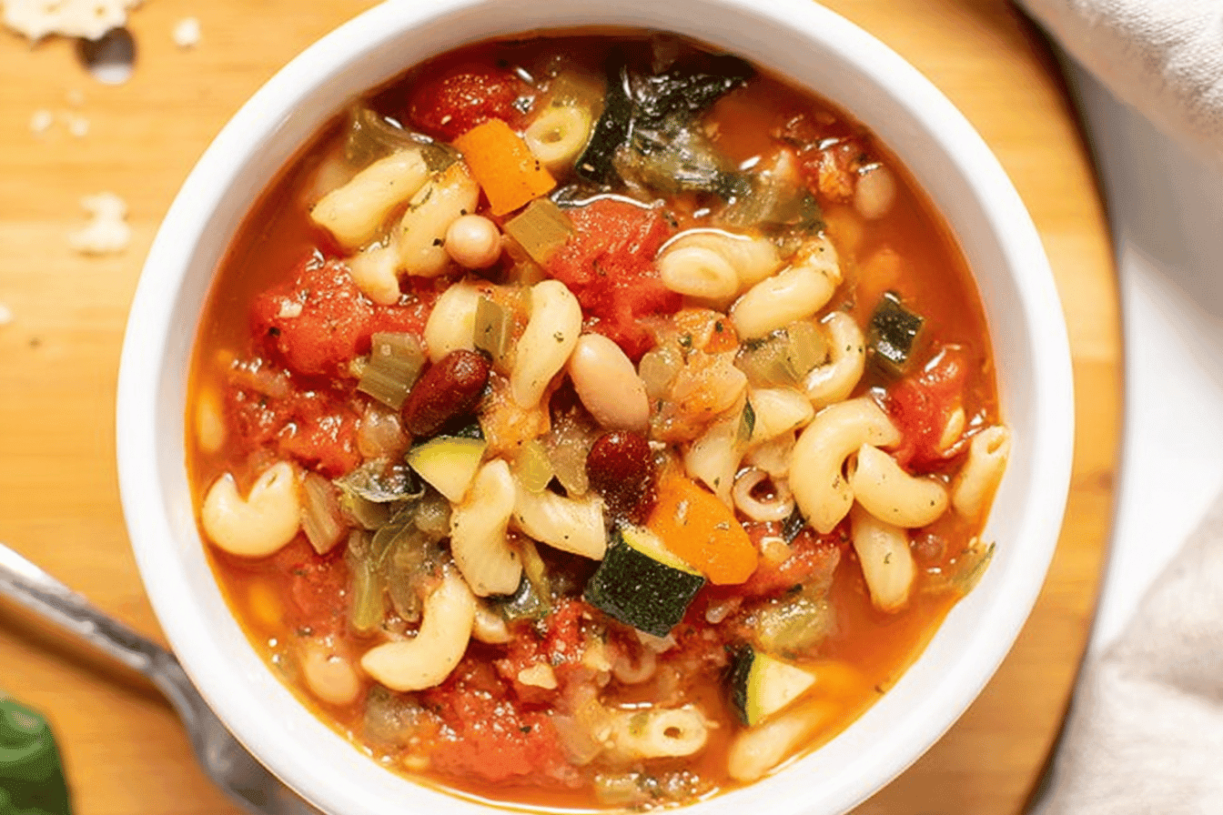 Hearty Homemade Minestrone Soup Recipe