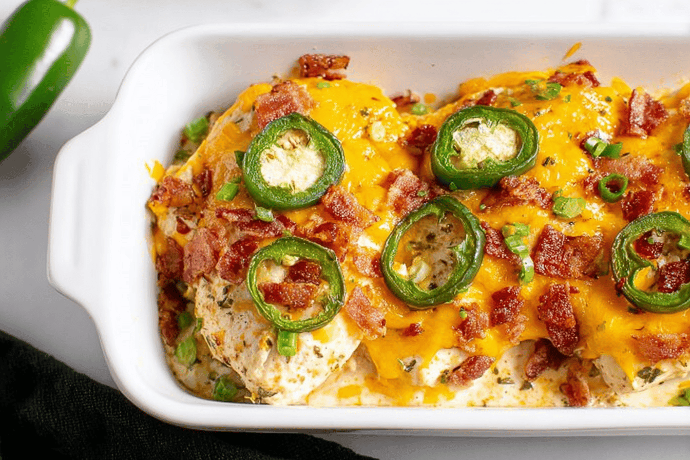 Jalapeno Popper Chicken Recipe Delight