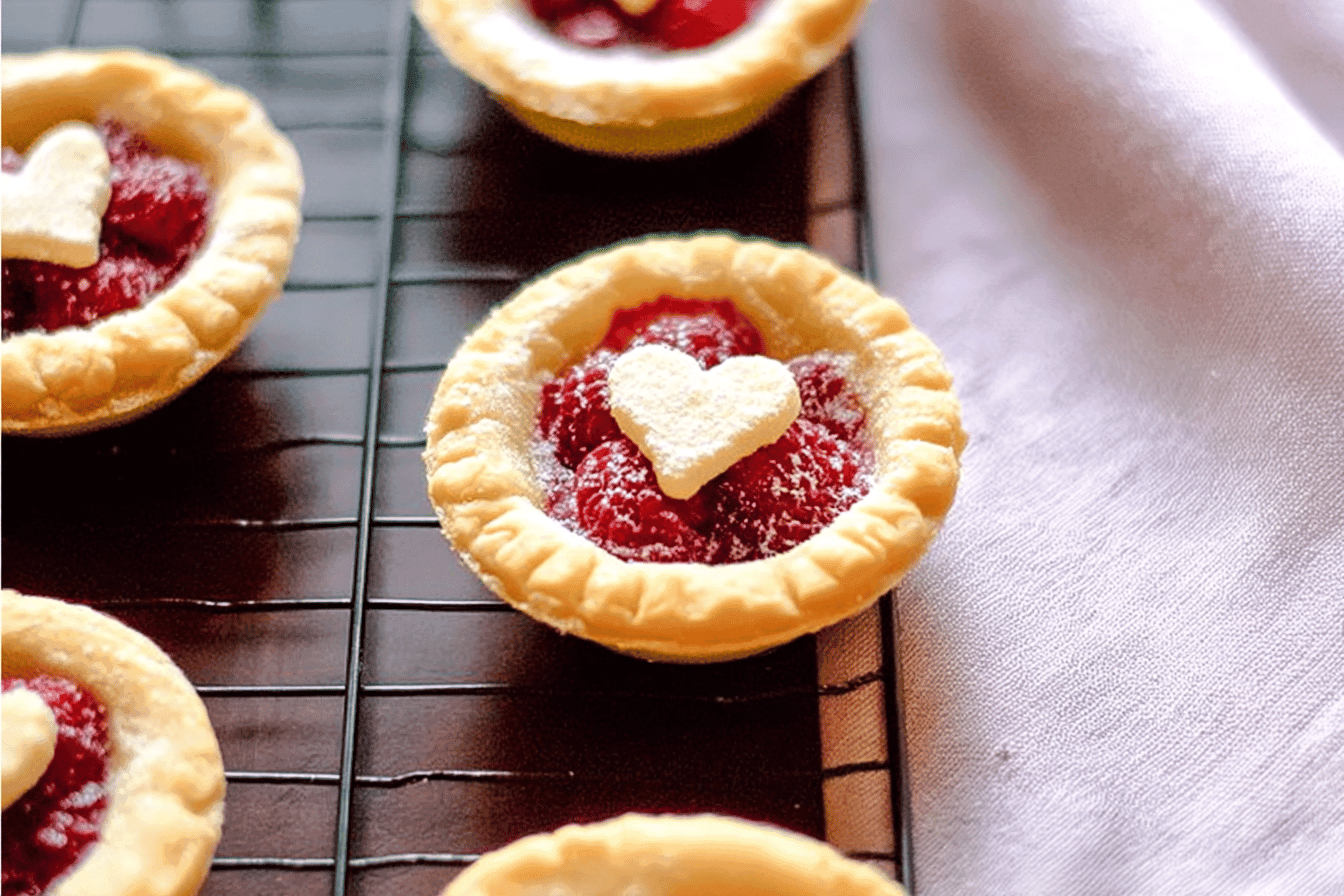 Mini Raspberry Tarts Recipe Easy and Delicious