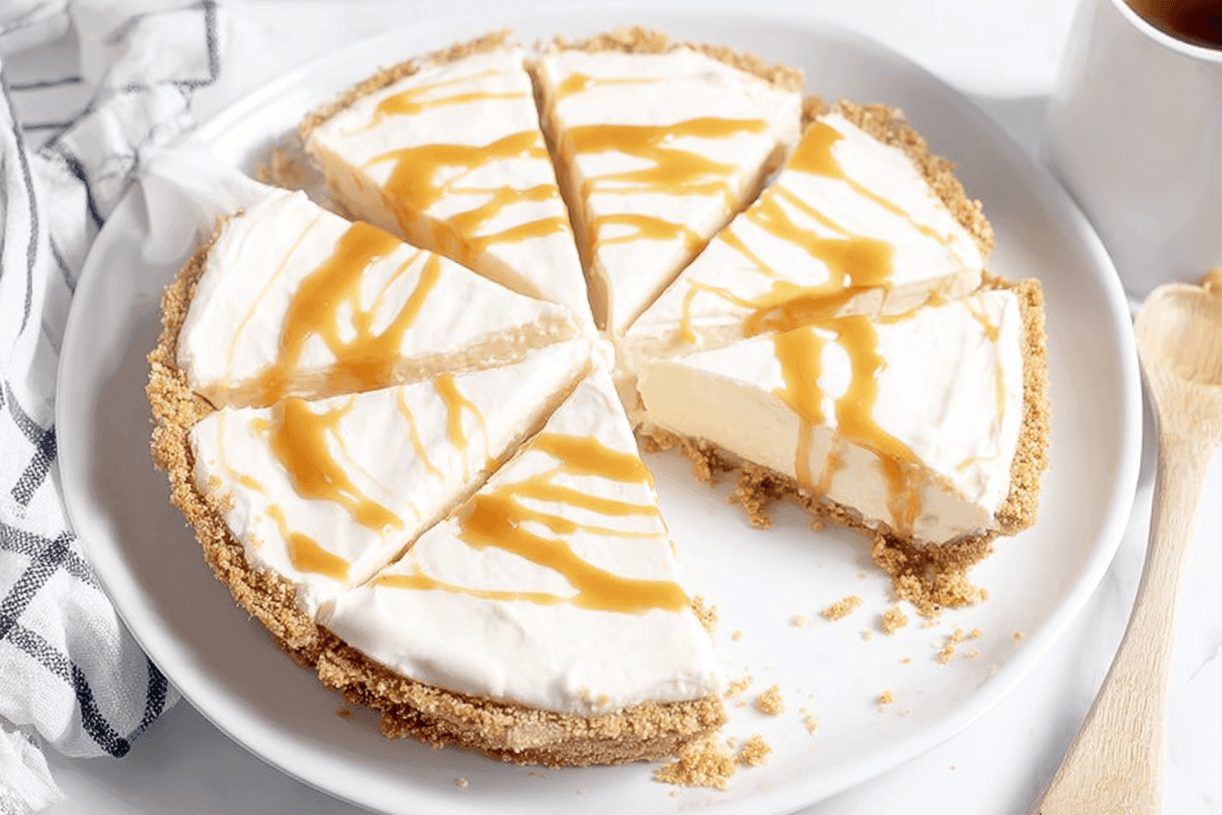 No-Bake Caramel Pie Recipe Delight