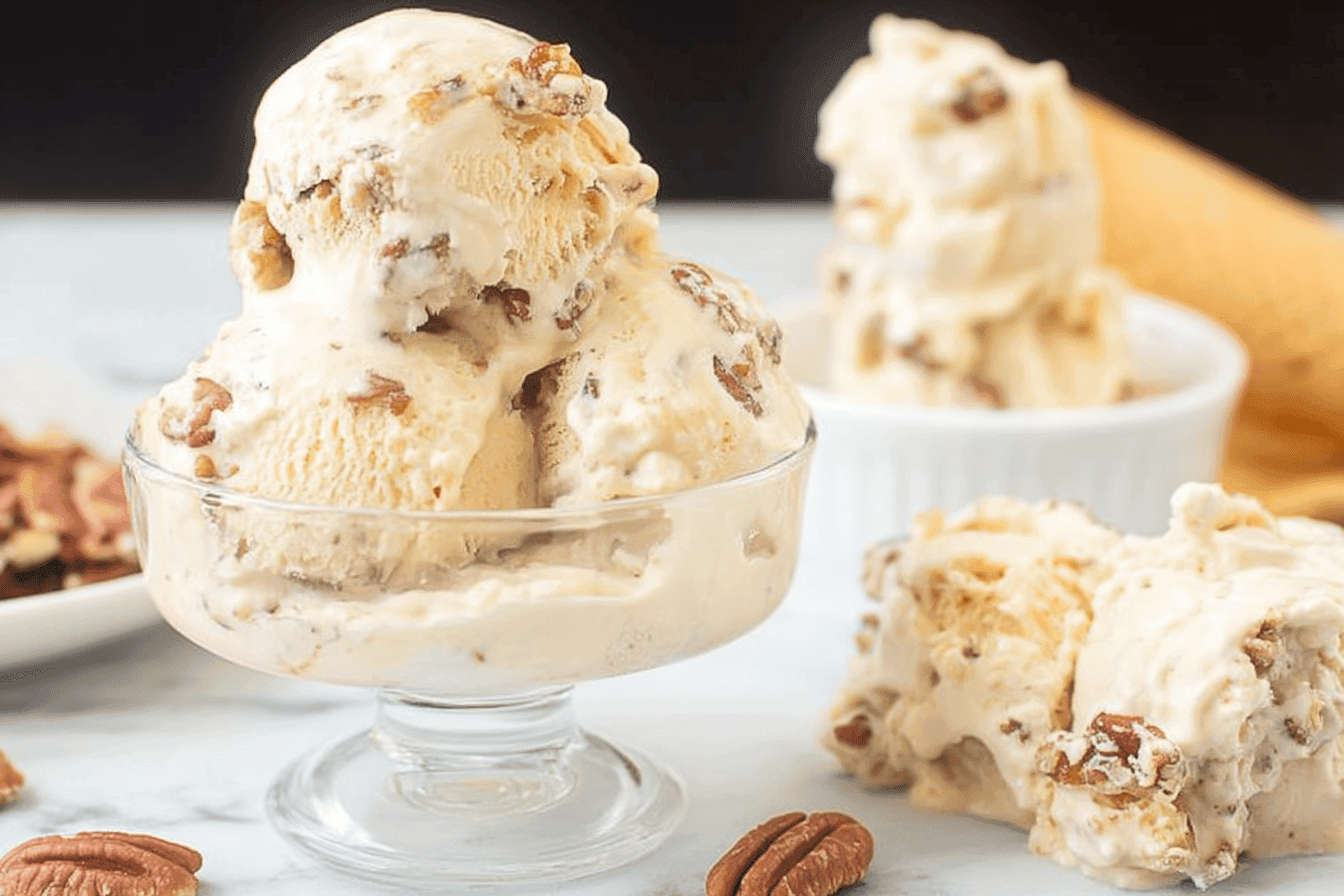 No-Churn Pecan Pie Ice Cream Recipe